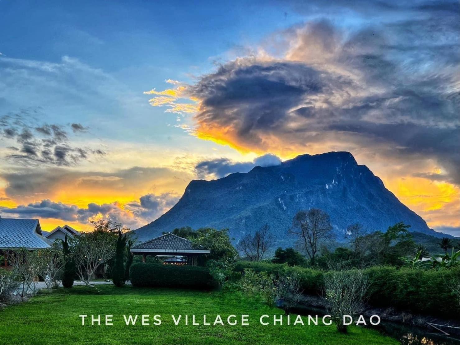 The Wes Village, Incl Free Breakfast & 100 Thb Food Gift Chiang Dao Exterior foto